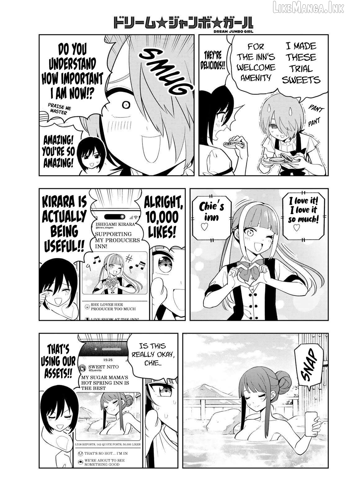 Dream⭐︎Jumbo⭐︎Girl Chapter 54 page 10