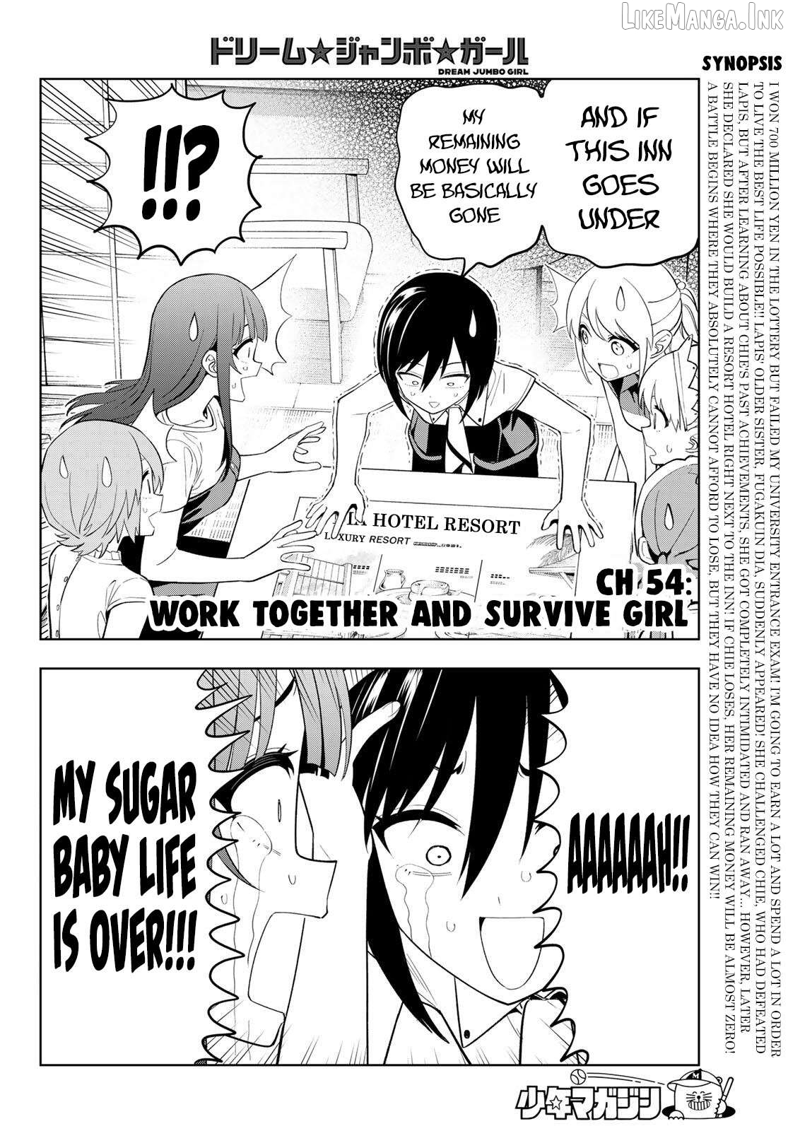 Dream⭐︎Jumbo⭐︎Girl Chapter 54 page 3