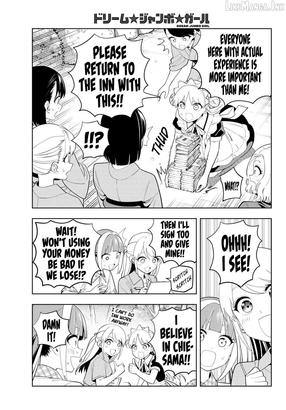 Dream⭐︎Jumbo⭐︎Girl Chapter 55 page 14