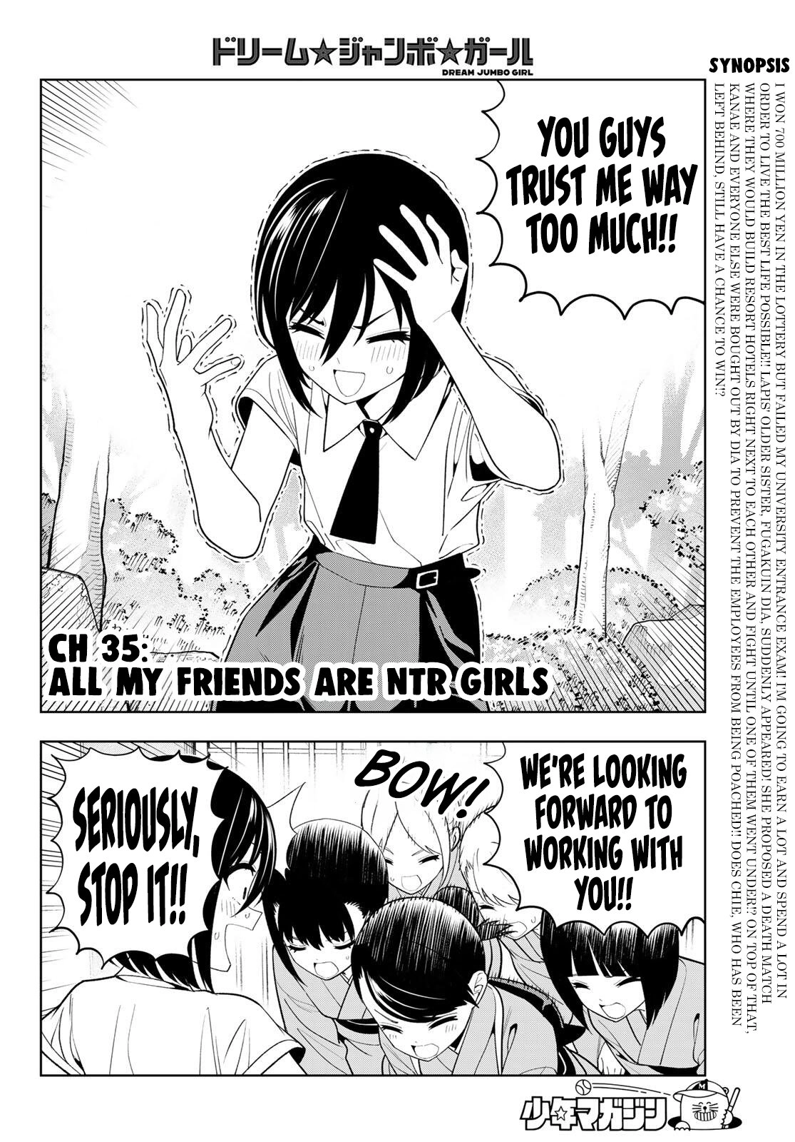 Dream⭐︎Jumbo⭐︎Girl Chapter 56 page 3