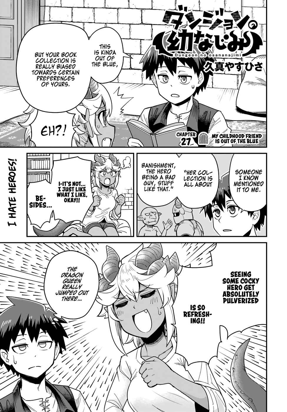 Dungeon no Osananajimi Chapter 27 page 1