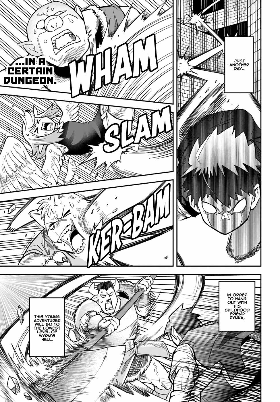 Dungeon no Osananajimi Chapter 32 page 1