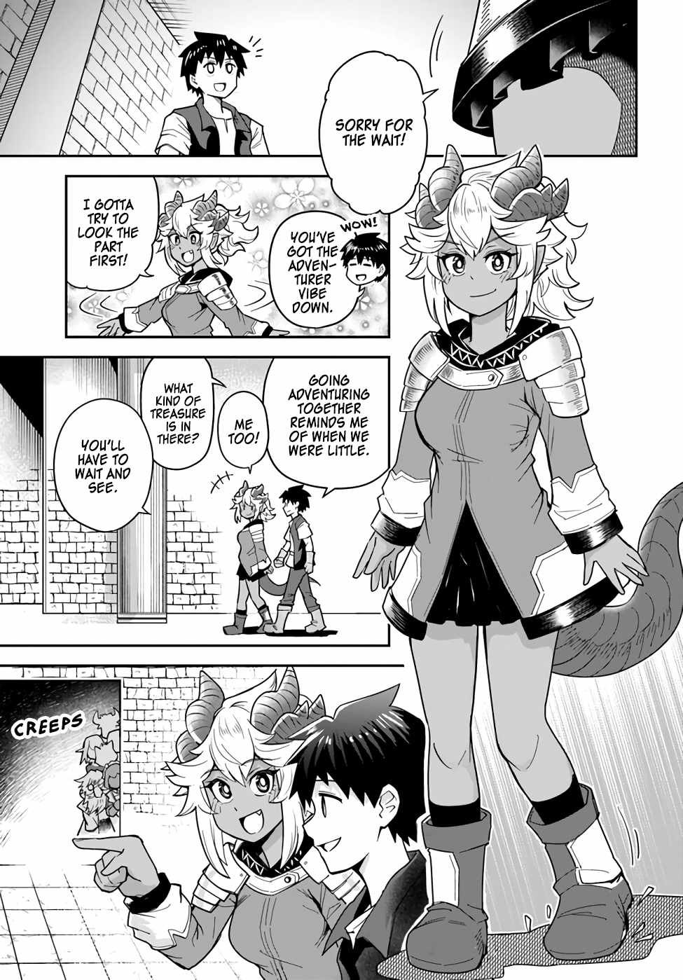 Dungeon no Osananajimi Chapter 33.1 page 3