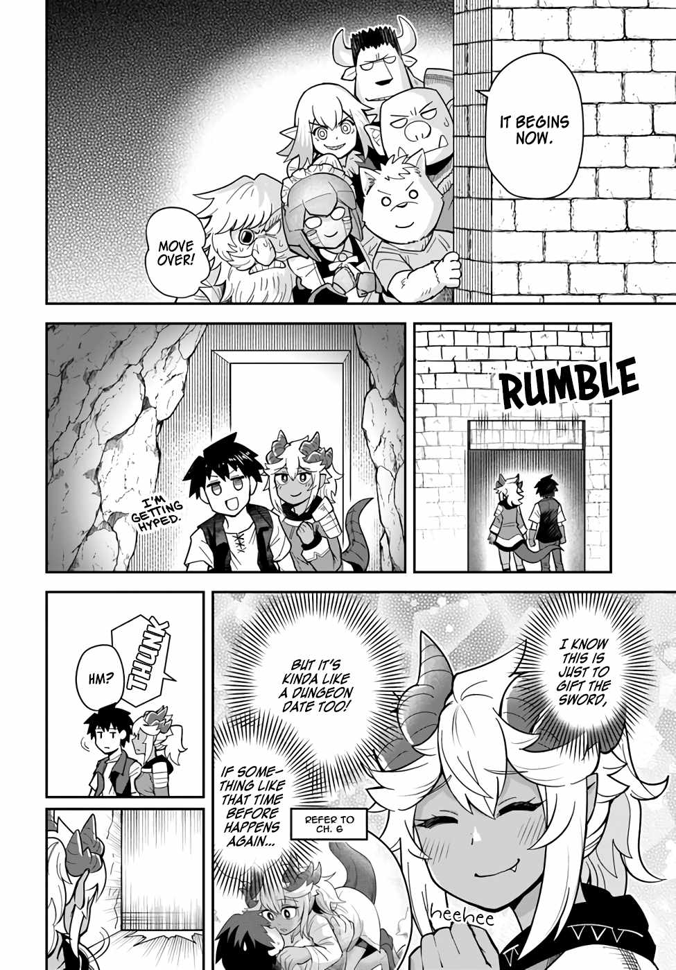 Dungeon no Osananajimi Chapter 33.1 page 4