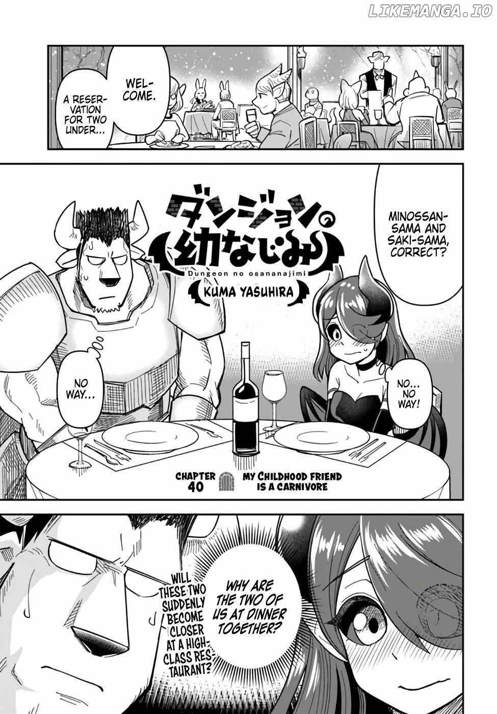 Dungeon no Osananajimi Chapter 40 page 1