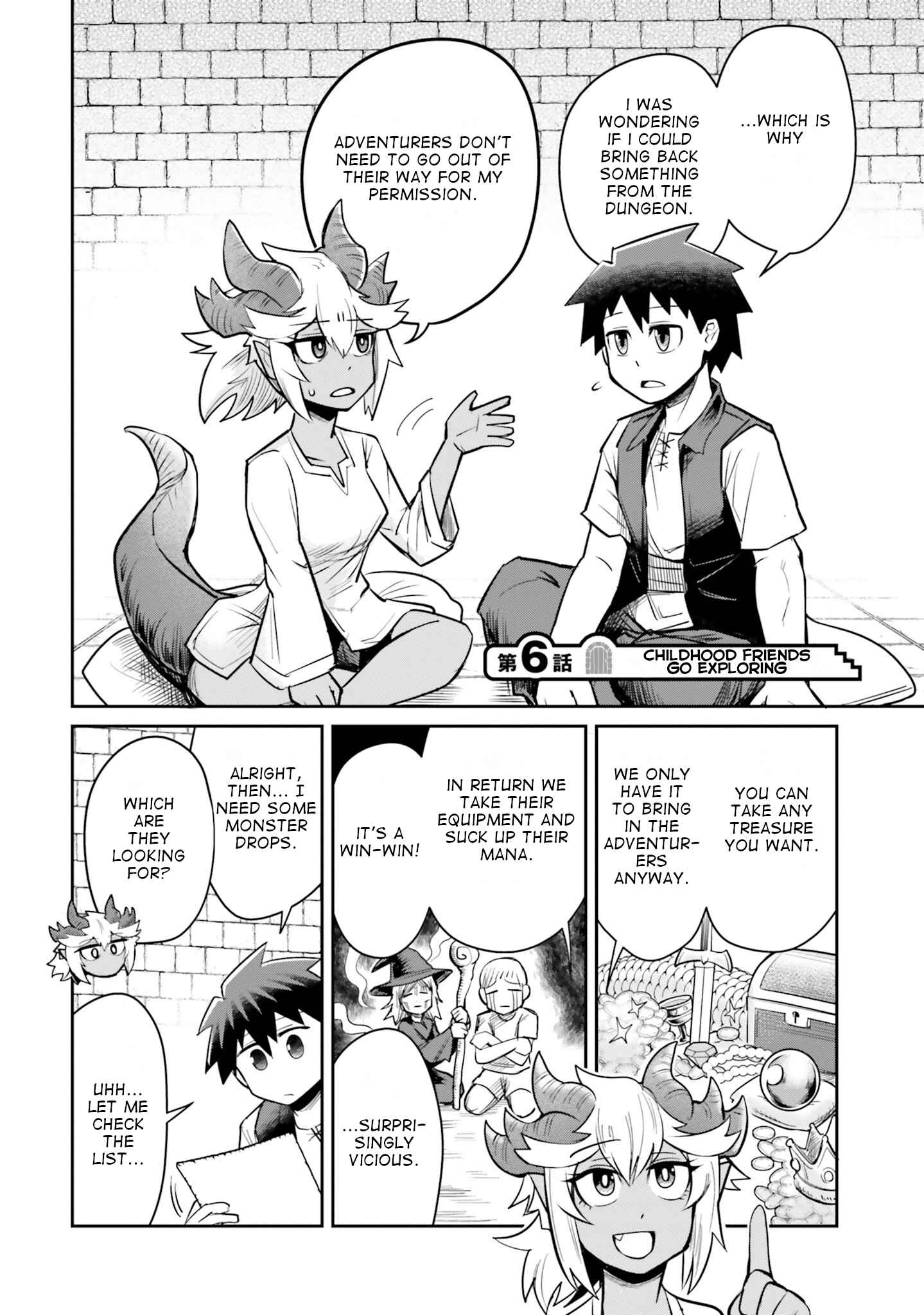 Dungeon no Osananajimi Chapter 6 page 2