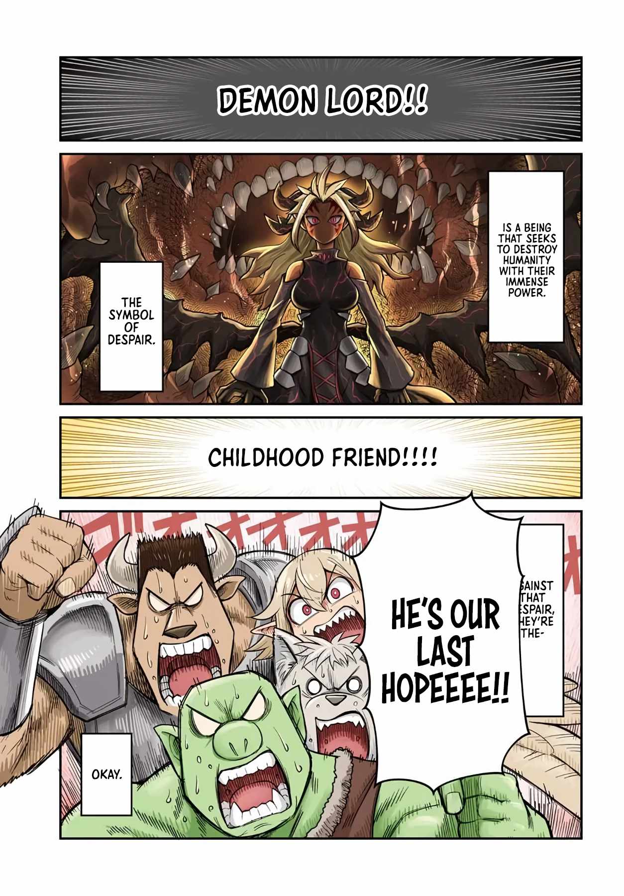 Dungeon no Osananajimi Chapter 61 page 1