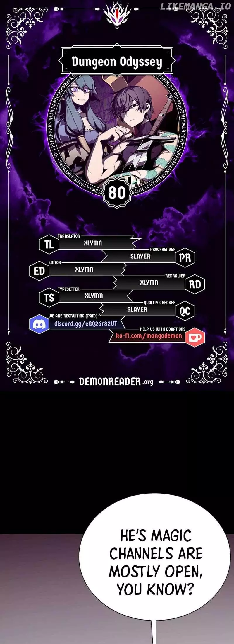 Dungeon Odyss Chapter 80 page 1