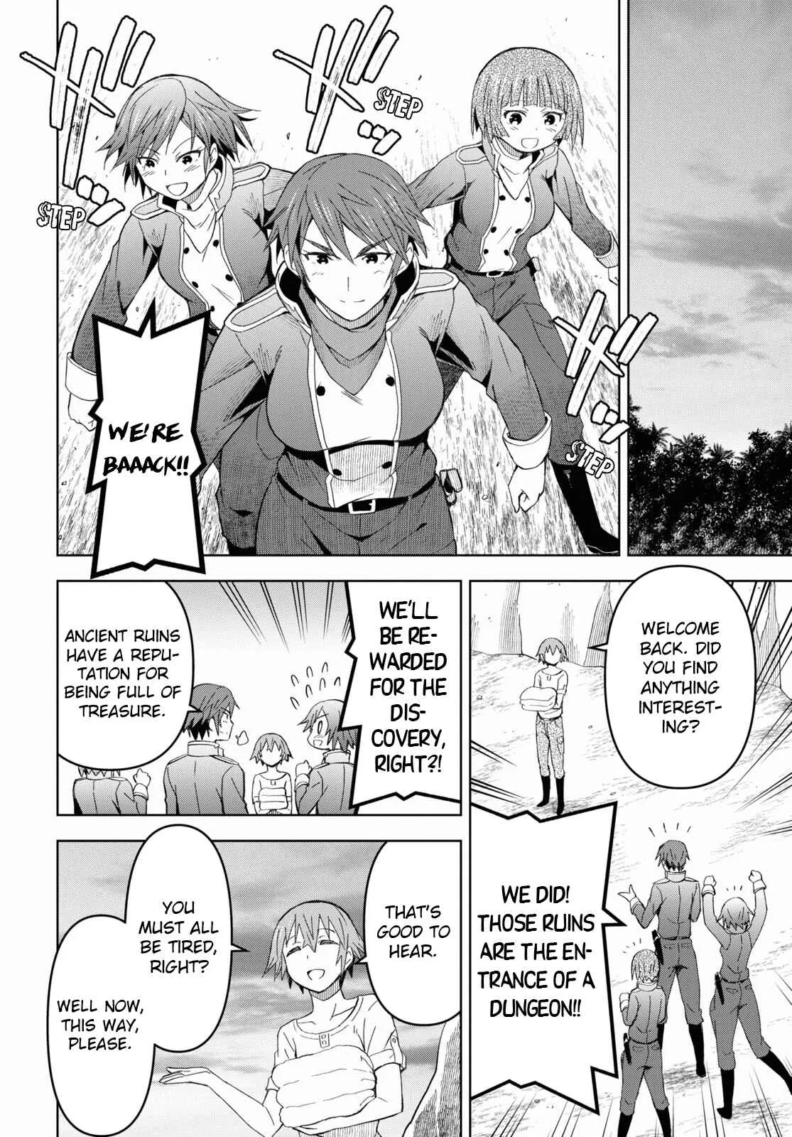 Dungeon Tou de Yadoya wo Yarou! Souzou Mahou wo Moratta Ore no Hosoude Hanjouki Chapter 13 page 15