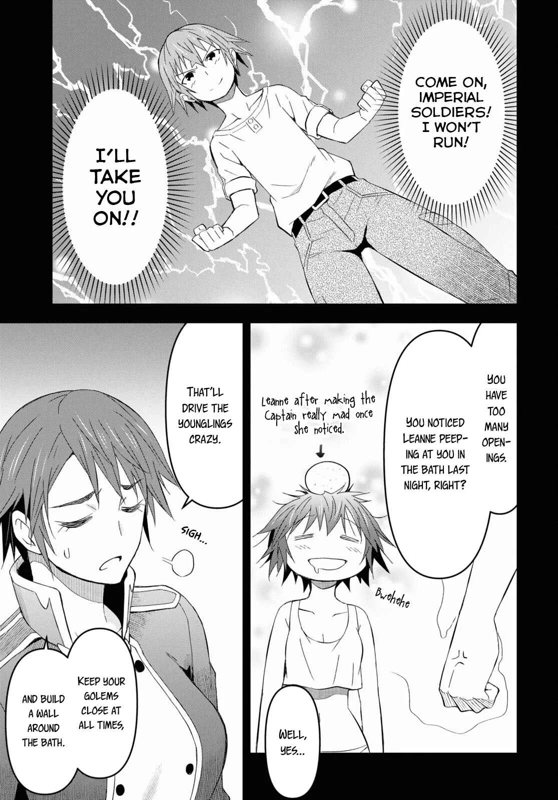 Dungeon Tou de Yadoya wo Yarou! Souzou Mahou wo Moratta Ore no Hosoude Hanjouki Chapter 14 page 23