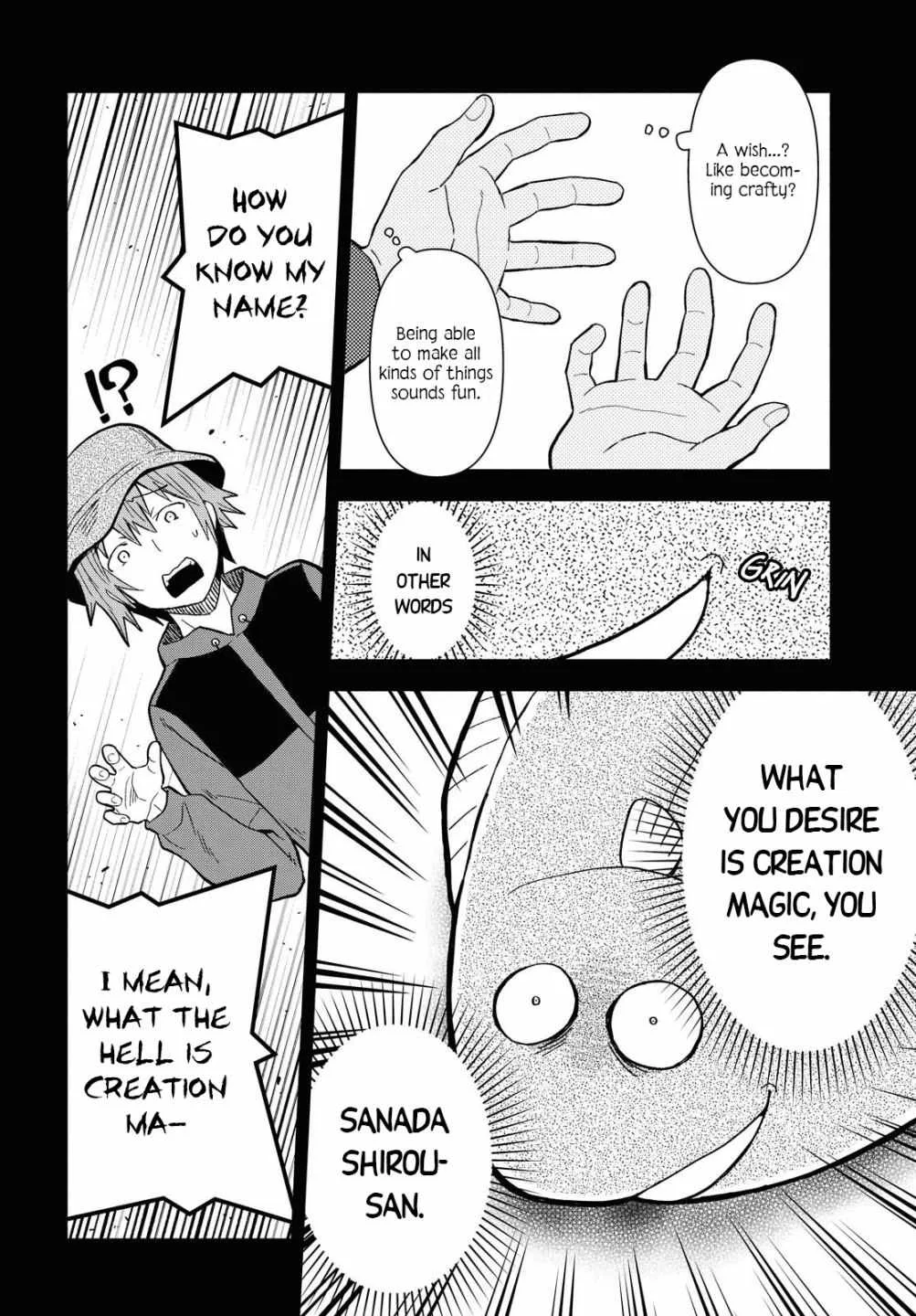 Dungeon Tou de Yadoya wo Yarou! Souzou Mahou wo Moratta Ore no Hosoude Hanjouki Chapter 2 page 2