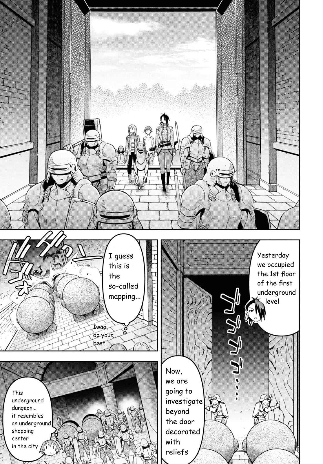 Dungeon Tou de Yadoya wo Yarou! Souzou Mahou wo Moratta Ore no Hosoude Hanjouki Chapter 21 page 15