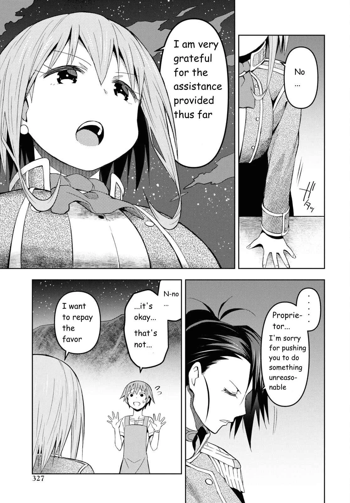 Dungeon Tou de Yadoya wo Yarou! Souzou Mahou wo Moratta Ore no Hosoude Hanjouki Chapter 22 page 11