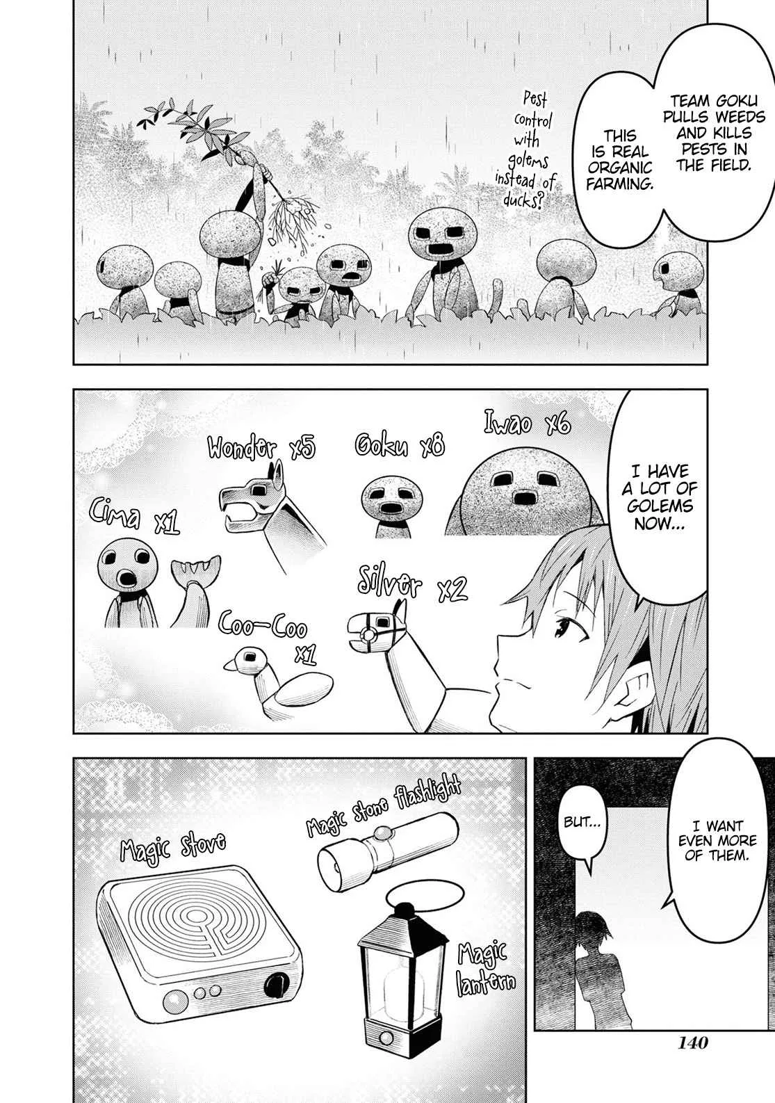 Dungeon Tou de Yadoya wo Yarou! Souzou Mahou wo Moratta Ore no Hosoude Hanjouki Chapter 23 page 22