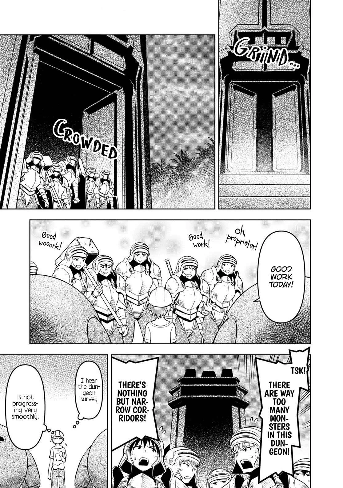 Dungeon Tou de Yadoya wo Yarou! Souzou Mahou wo Moratta Ore no Hosoude Hanjouki Chapter 26 page 3