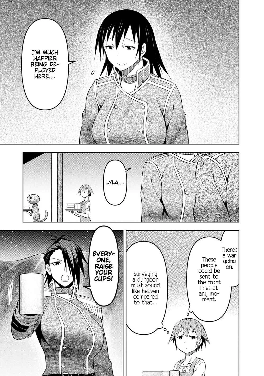 Dungeon Tou de Yadoya wo Yarou! Souzou Mahou wo Moratta Ore no Hosoude Hanjouki Chapter 26 page 21