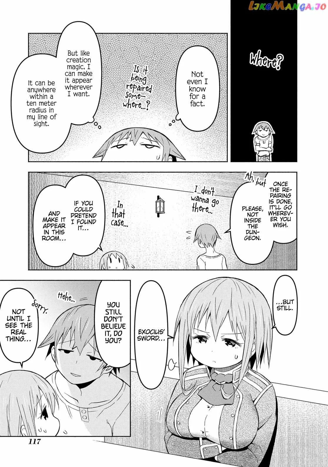 Dungeon Tou de Yadoya wo Yarou! Souzou Mahou wo Moratta Ore no Hosoude Hanjouki Chapter 28 page 23