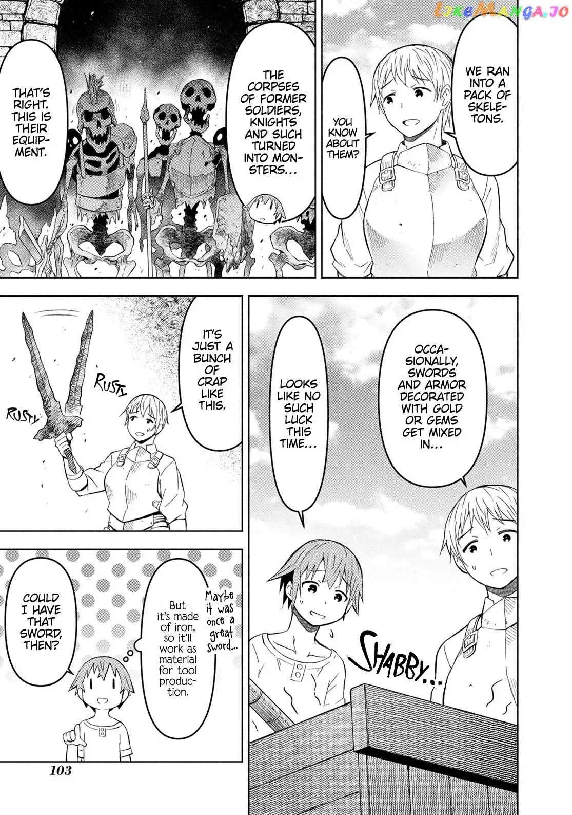 Dungeon Tou de Yadoya wo Yarou! Souzou Mahou wo Moratta Ore no Hosoude Hanjouki Chapter 28 page 9