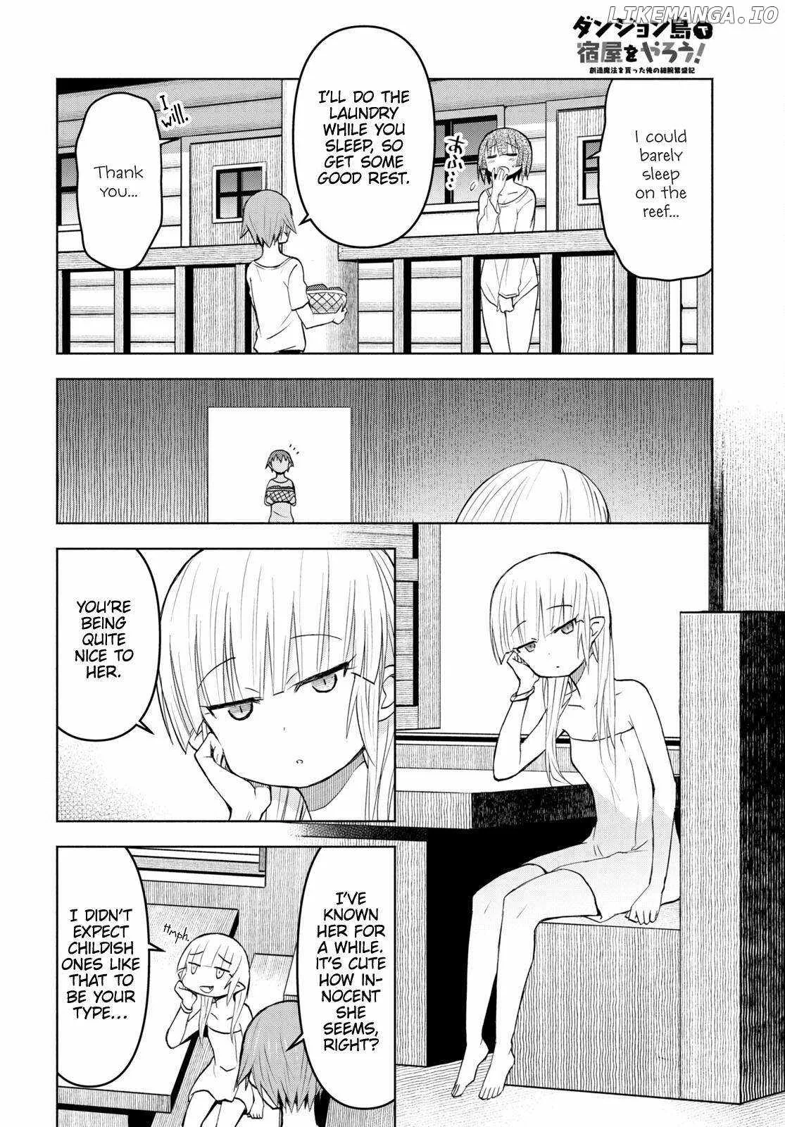 Dungeon Tou de Yadoya wo Yarou! Souzou Mahou wo Moratta Ore no Hosoude Hanjouki Chapter 35 page 24