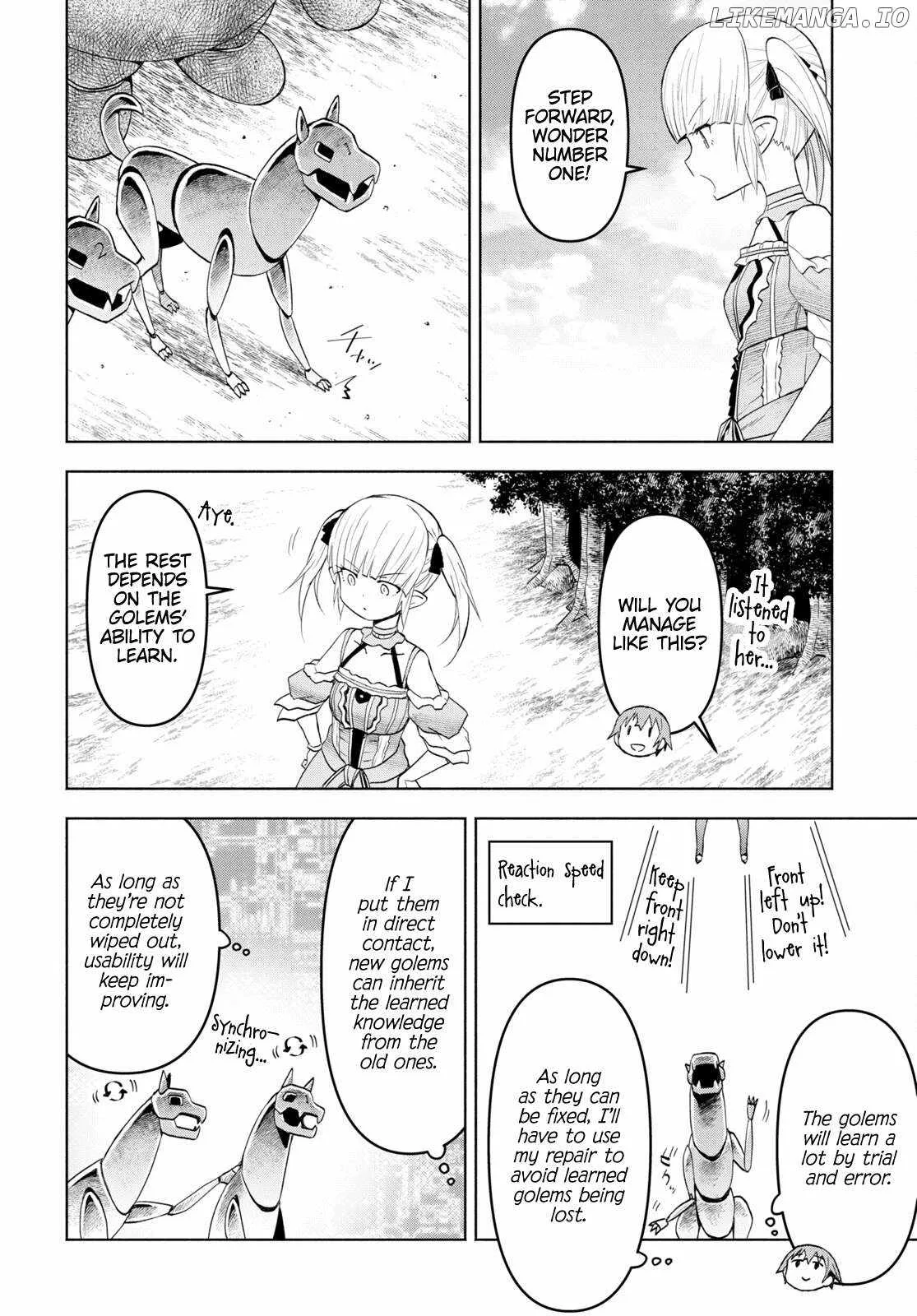 Dungeon Tou de Yadoya wo Yarou! Souzou Mahou wo Moratta Ore no Hosoude Hanjouki Chapter 36 page 12