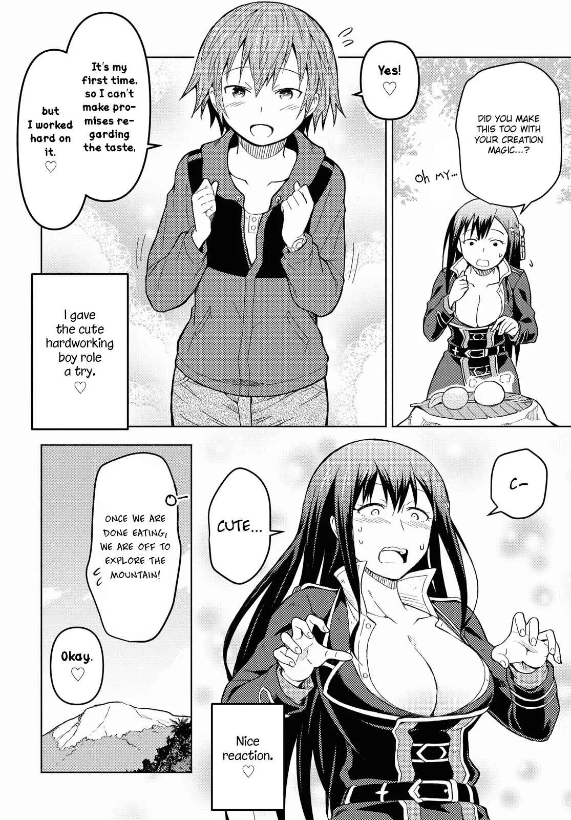 Dungeon Tou de Yadoya wo Yarou! Souzou Mahou wo Moratta Ore no Hosoude Hanjouki Chapter 4 page 22