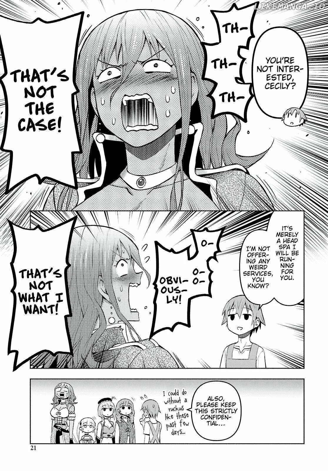Dungeon Tou de Yadoya wo Yarou! Souzou Mahou wo Moratta Ore no Hosoude Hanjouki Chapter 43 page 15