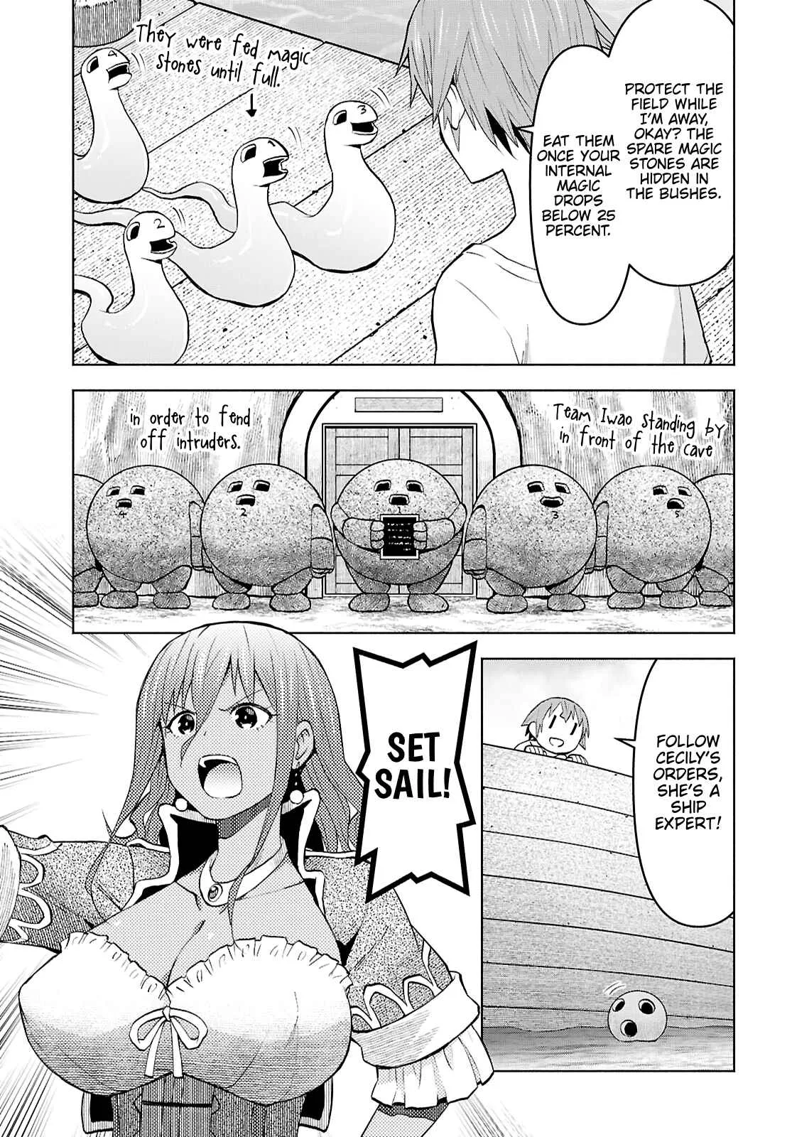 Dungeon Tou de Yadoya wo Yarou! Souzou Mahou wo Moratta Ore no Hosoude Hanjouki Chapter 44 page 7