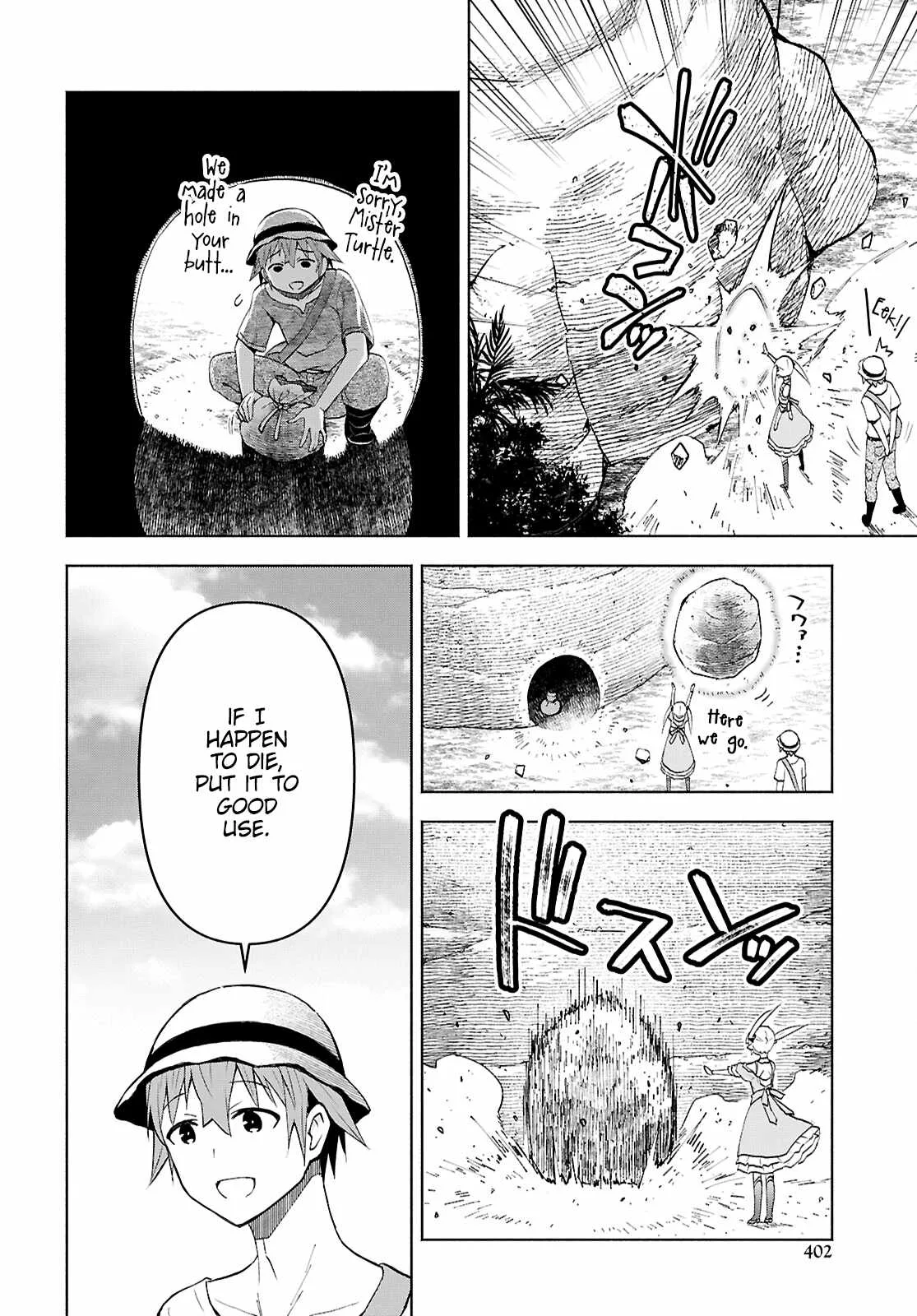 Dungeon Tou de Yadoya wo Yarou! Souzou Mahou wo Moratta Ore no Hosoude Hanjouki Chapter 45 page 10