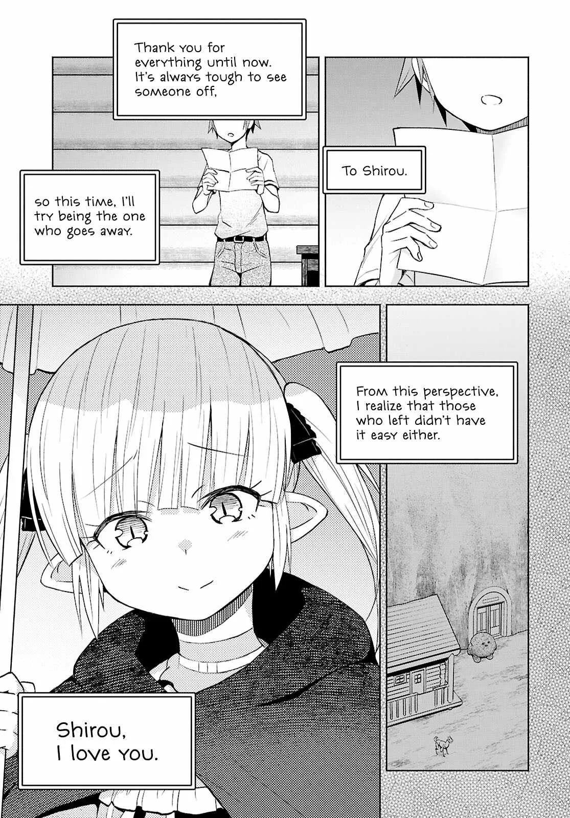 Dungeon Tou de Yadoya wo Yarou! Souzou Mahou wo Moratta Ore no Hosoude Hanjouki Chapter 45 page 27