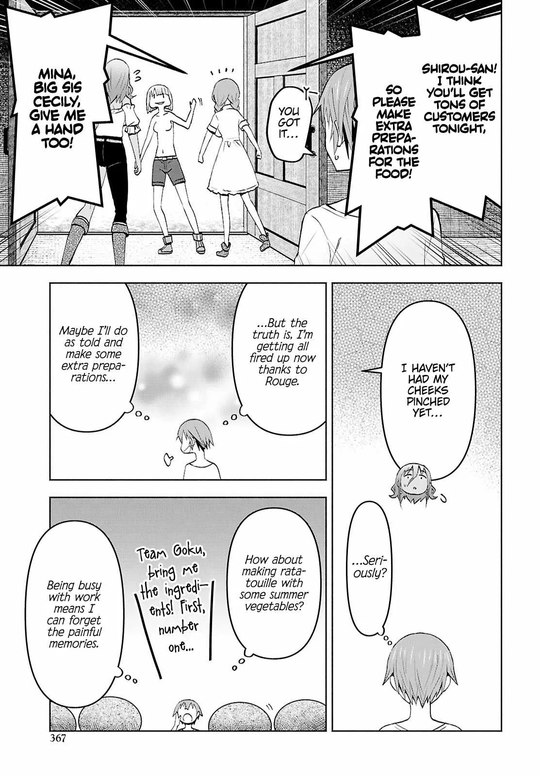 Dungeon Tou de Yadoya wo Yarou! Souzou Mahou wo Moratta Ore no Hosoude Hanjouki Chapter 46 page 11