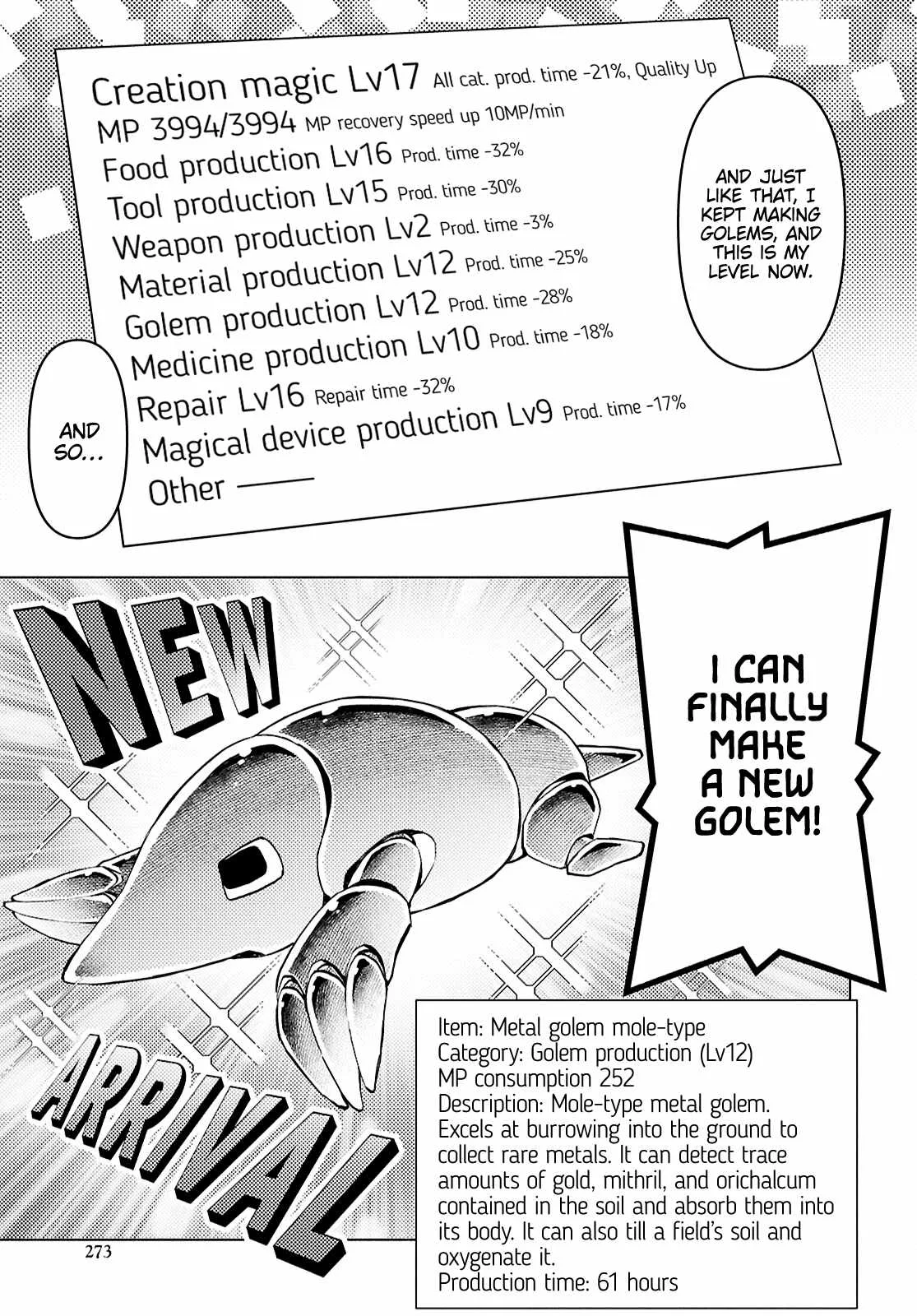 Dungeon Tou de Yadoya wo Yarou! Souzou Mahou wo Moratta Ore no Hosoude Hanjouki Chapter 47 page 3