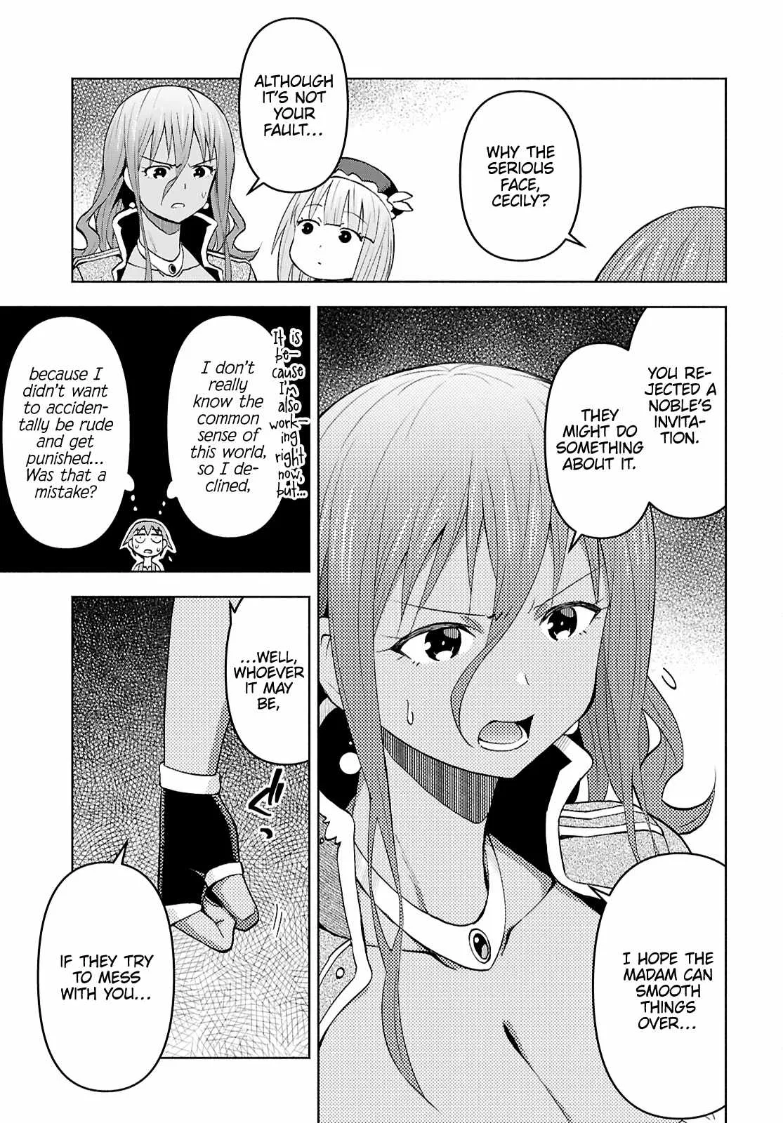 Dungeon Tou de Yadoya wo Yarou! Souzou Mahou wo Moratta Ore no Hosoude Hanjouki Chapter 47 page 13