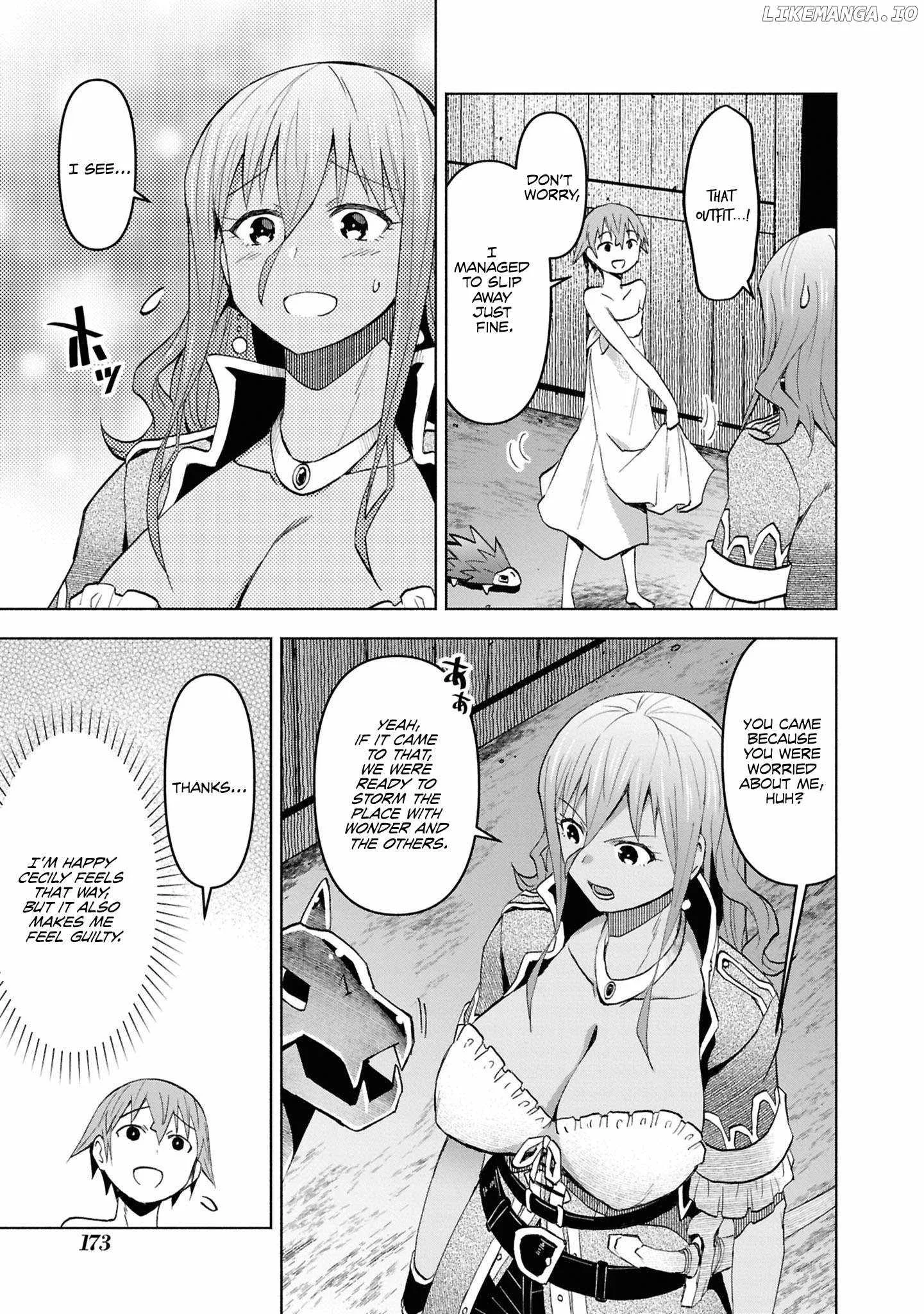 Dungeon Tou de Yadoya wo Yarou! Souzou Mahou wo Moratta Ore no Hosoude Hanjouki Chapter 48 page 28