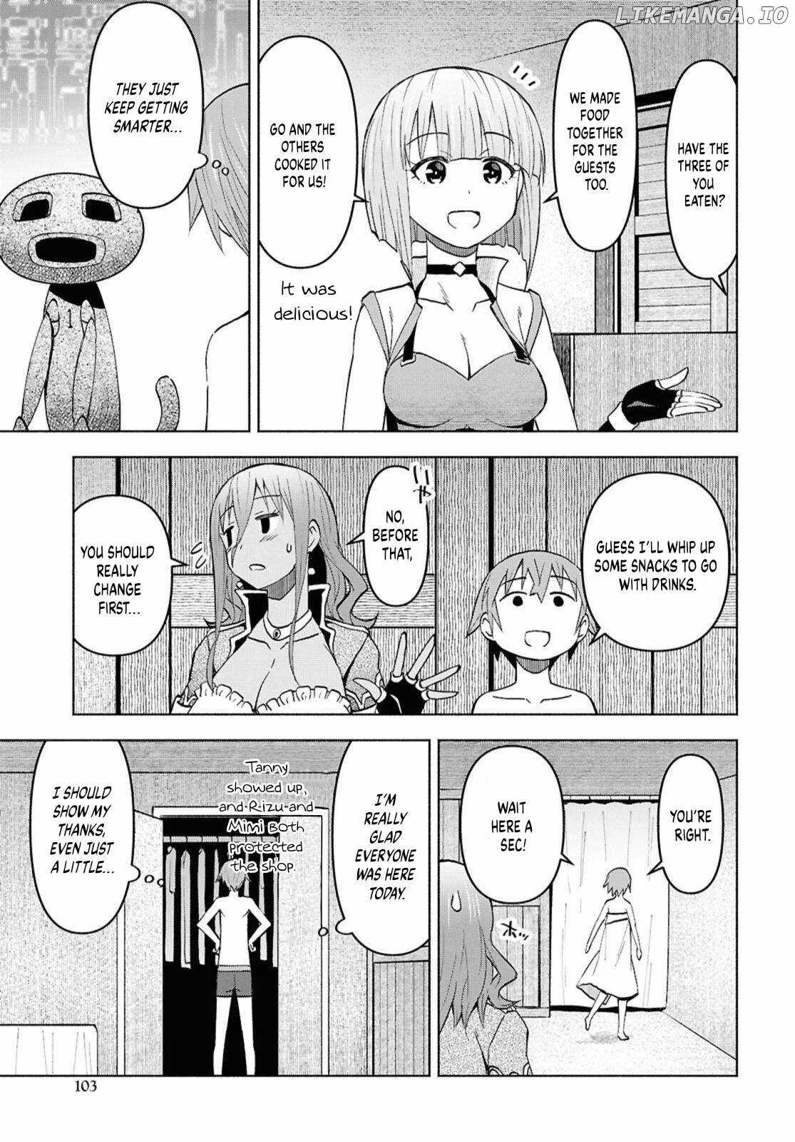 Dungeon Tou de Yadoya wo Yarou! Souzou Mahou wo Moratta Ore no Hosoude Hanjouki Chapter 49 page 4