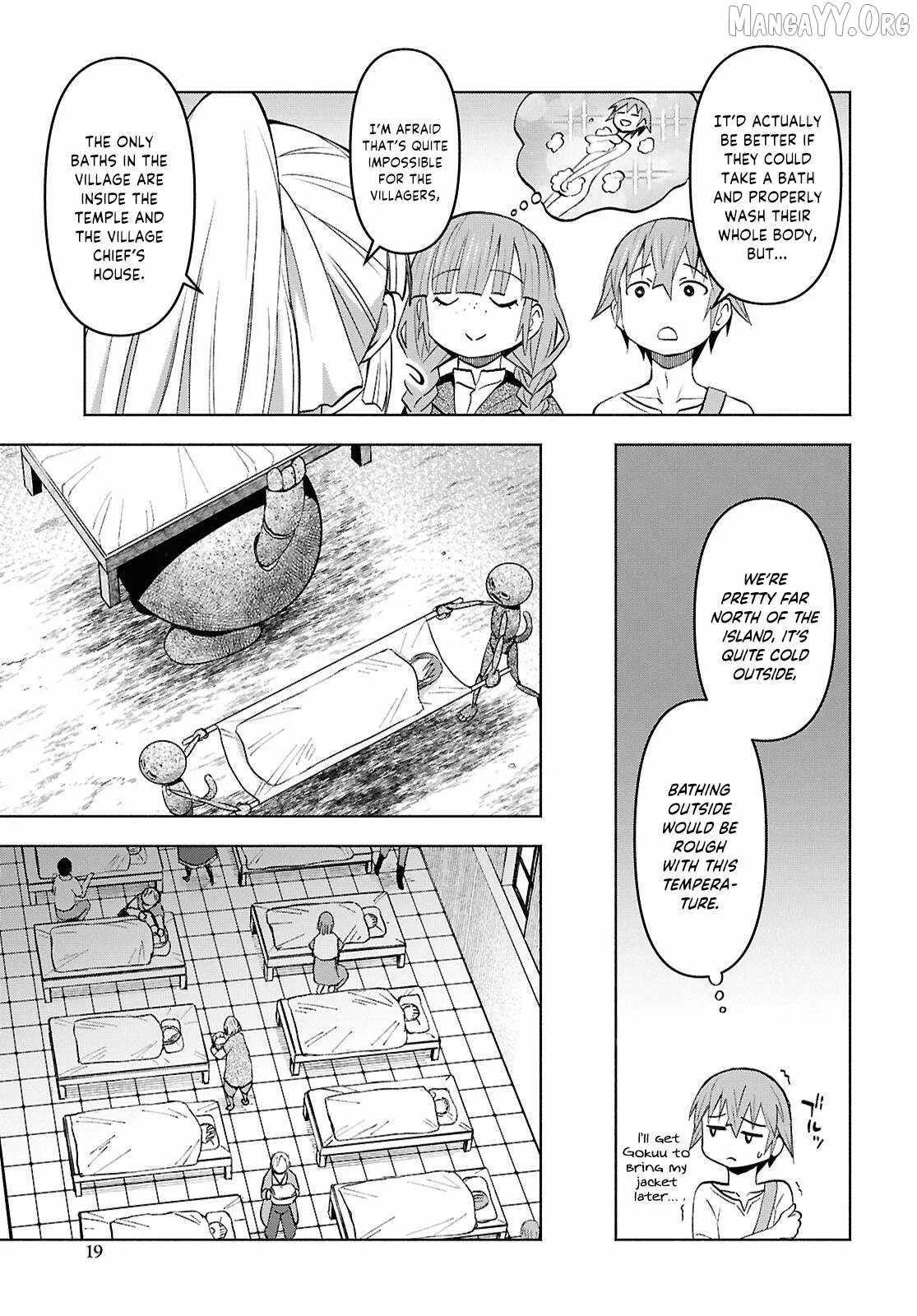 Dungeon Tou de Yadoya wo Yarou! Souzou Mahou wo Moratta Ore no Hosoude Hanjouki Chapter 54 page 15