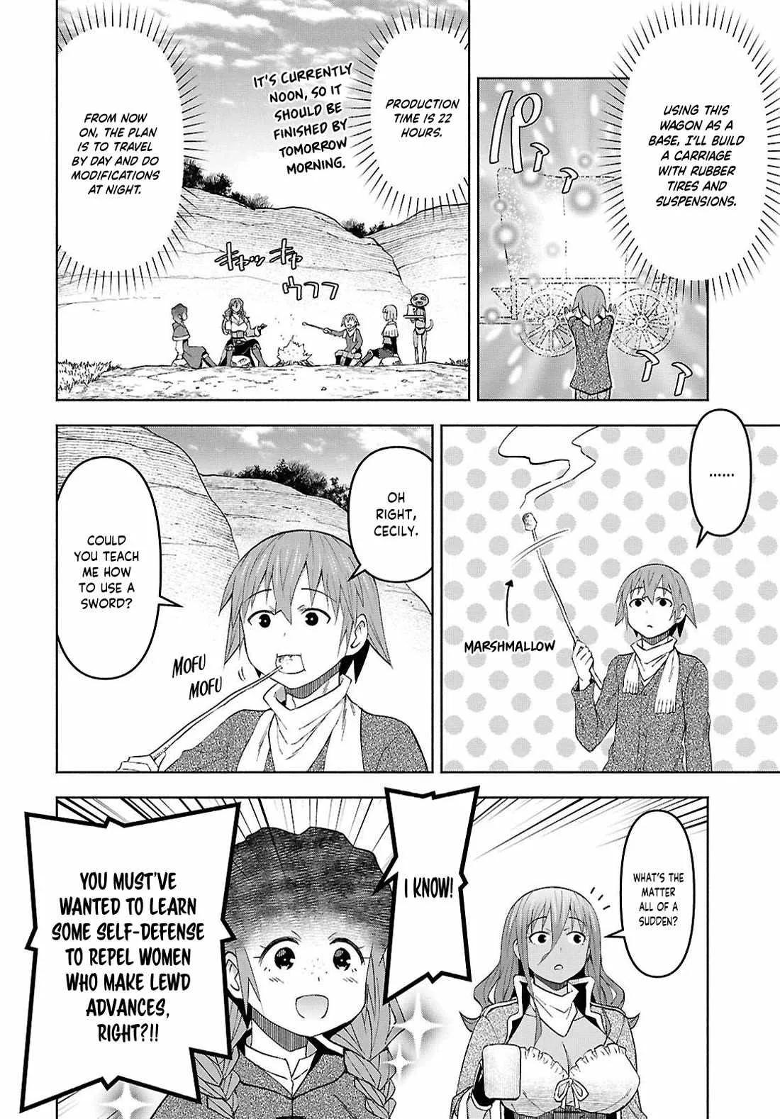Dungeon Tou de Yadoya wo Yarou! Souzou Mahou wo Moratta Ore no Hosoude Hanjouki Chapter 57 page 13