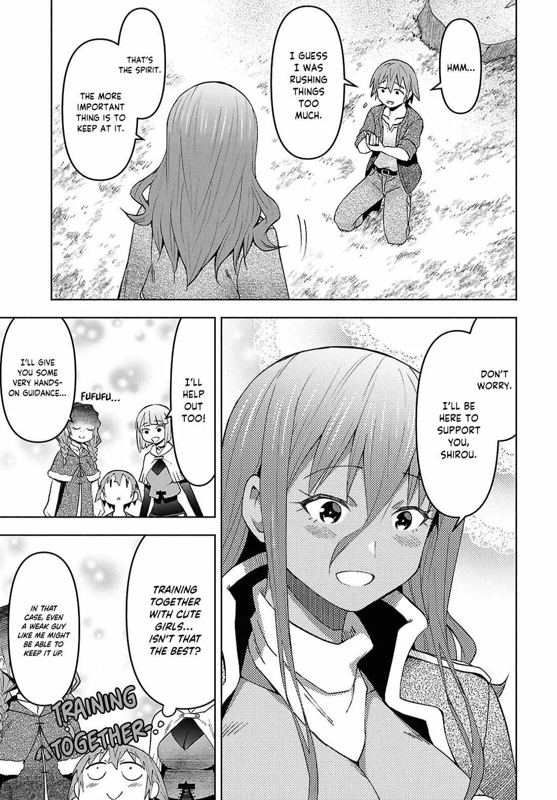 Dungeon Tou de Yadoya wo Yarou! Souzou Mahou wo Moratta Ore no Hosoude Hanjouki Chapter 57 page 20