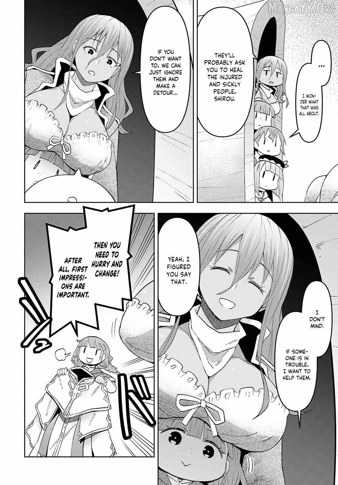 Dungeon Tou de Yadoya wo Yarou! Souzou Mahou wo Moratta Ore no Hosoude Hanjouki Chapter 58 page 7