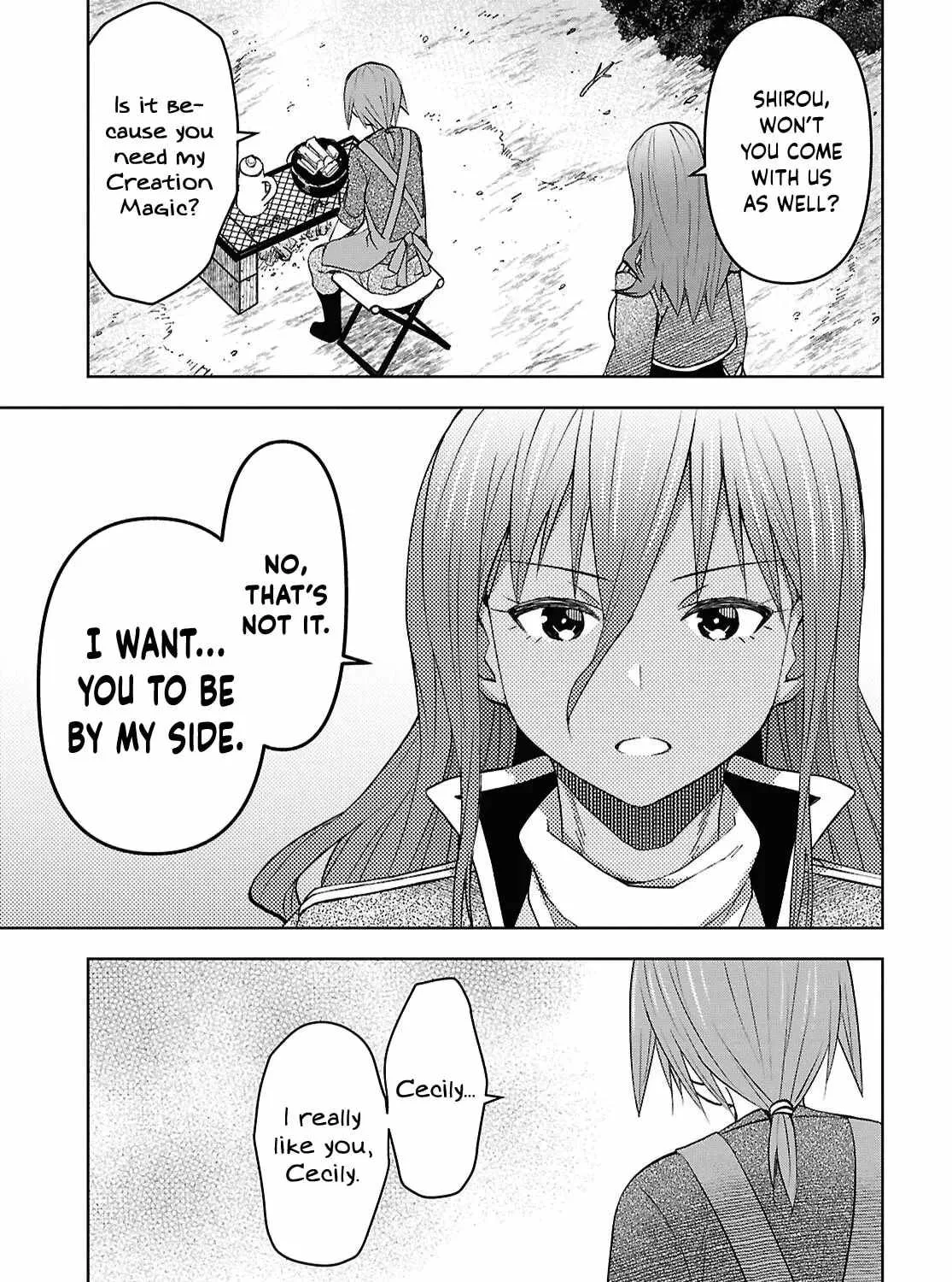 Dungeon Tou de Yadoya wo Yarou! Souzou Mahou wo Moratta Ore no Hosoude Hanjouki Chapter 60 page 27