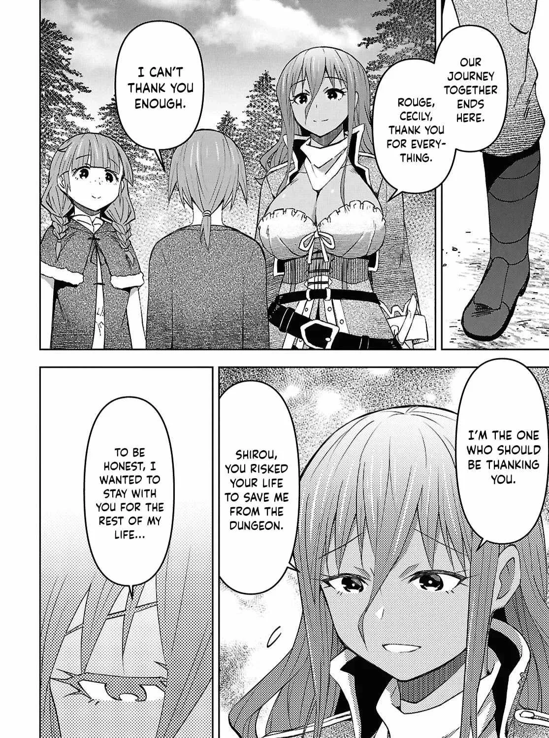 Dungeon Tou de Yadoya wo Yarou! Souzou Mahou wo Moratta Ore no Hosoude Hanjouki Chapter 60 page 49
