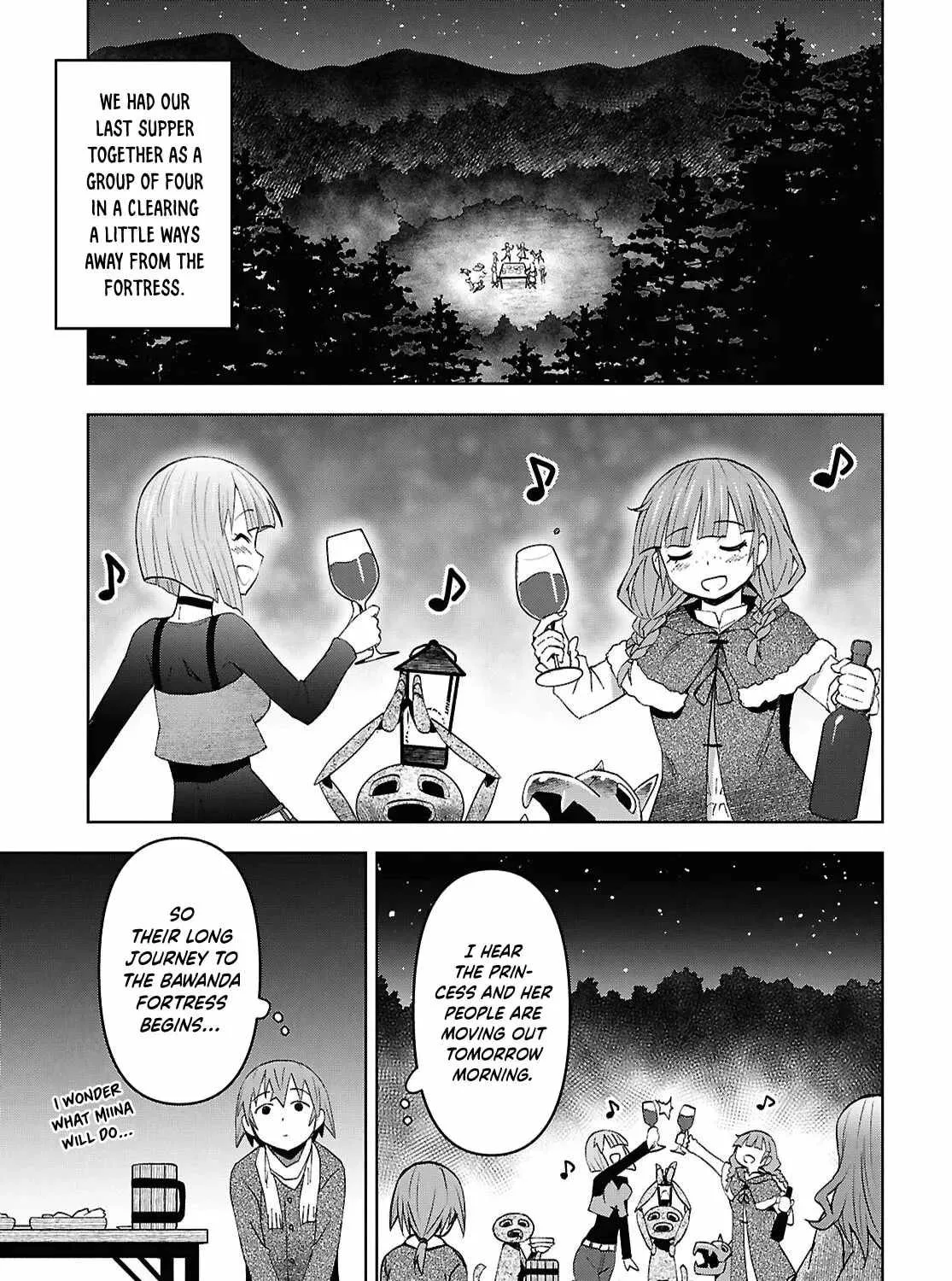 Dungeon Tou de Yadoya wo Yarou! Souzou Mahou wo Moratta Ore no Hosoude Hanjouki Chapter 60 page 55