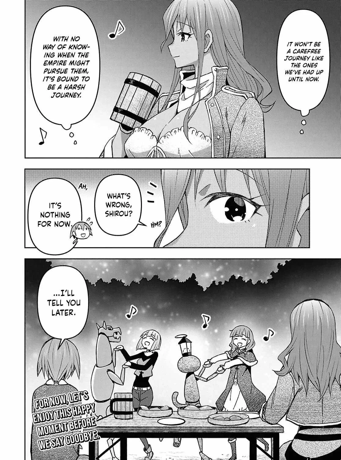 Dungeon Tou de Yadoya wo Yarou! Souzou Mahou wo Moratta Ore no Hosoude Hanjouki Chapter 60 page 57