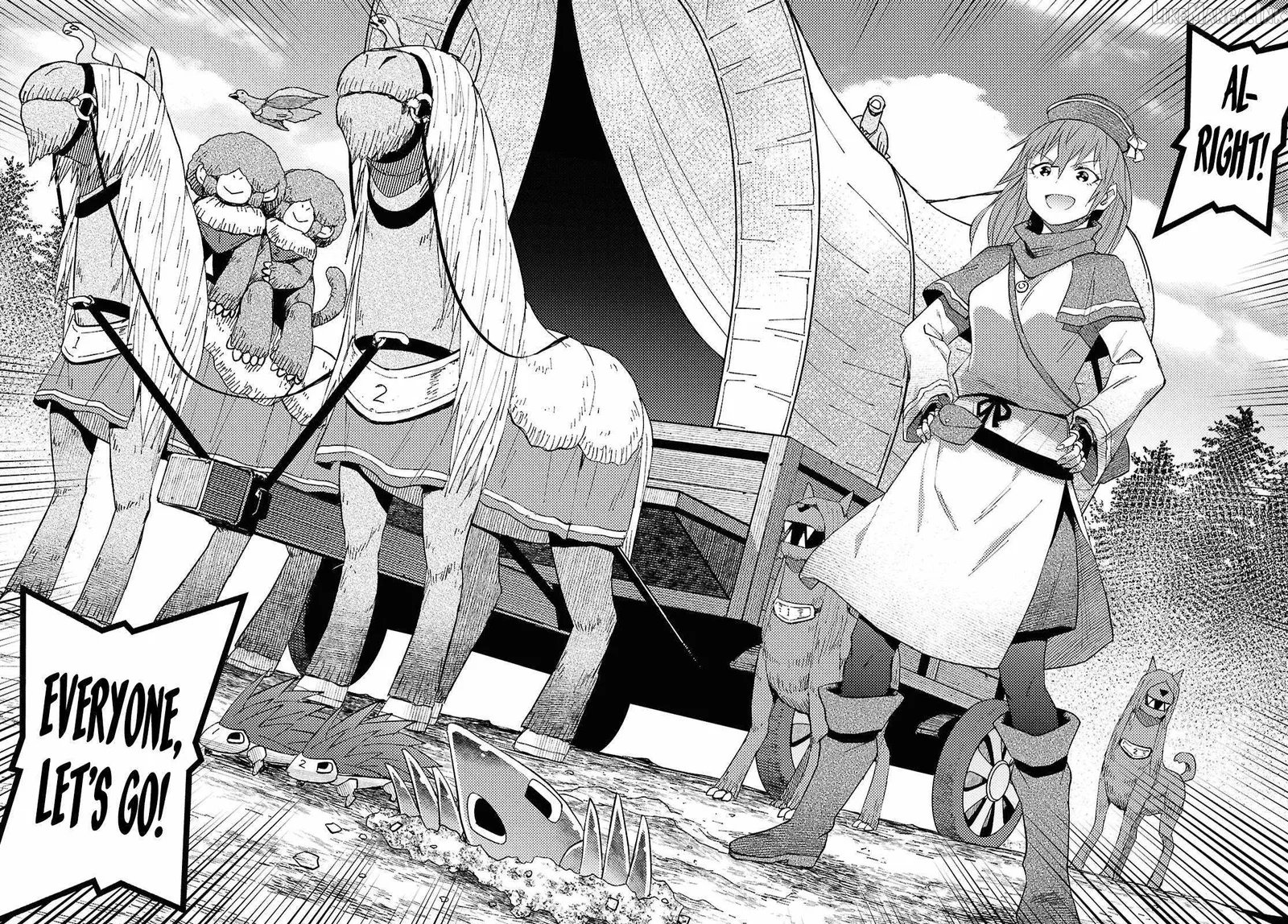 Dungeon Tou de Yadoya wo Yarou! Souzou Mahou wo Moratta Ore no Hosoude Hanjouki Chapter 62 page 17