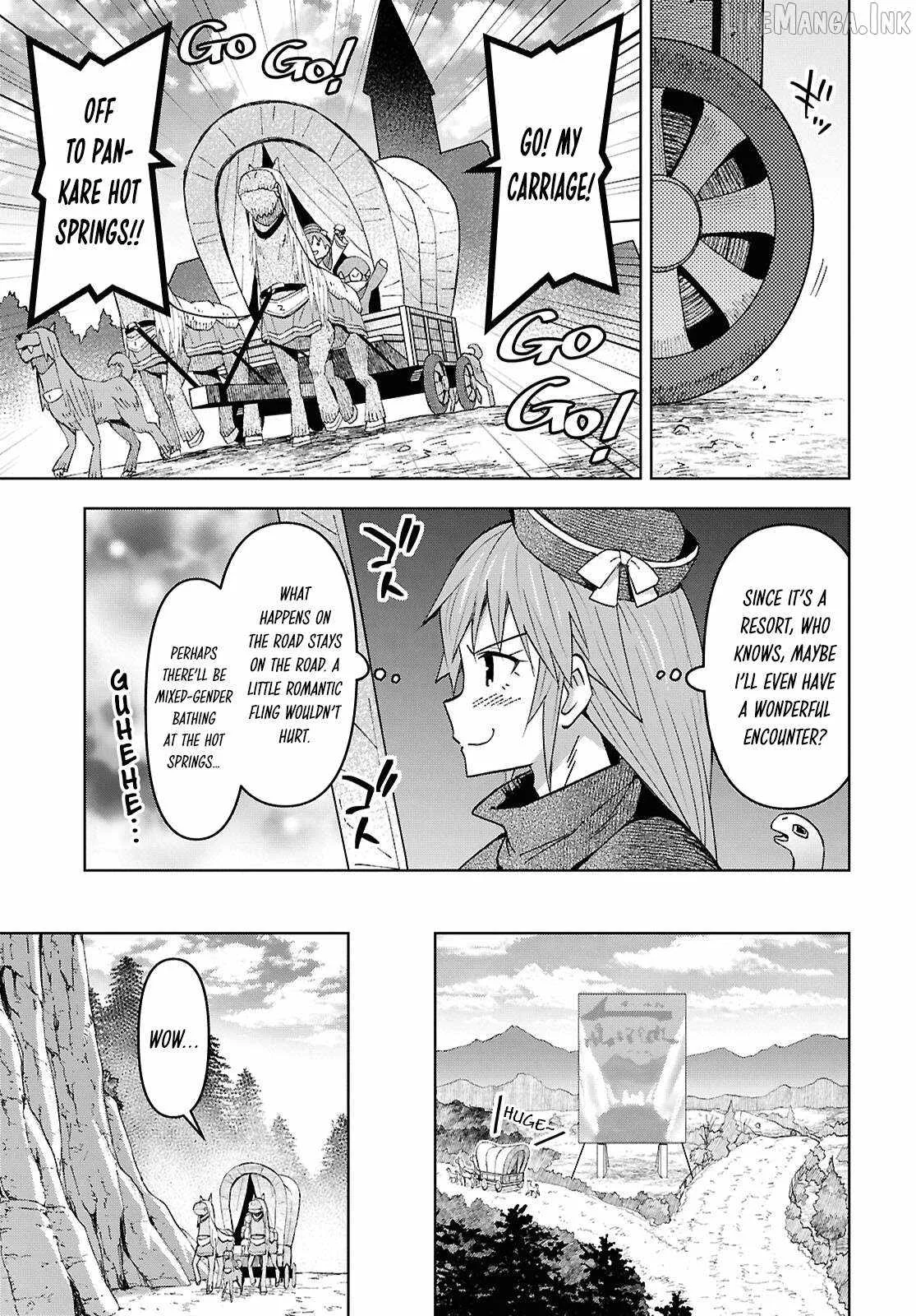Dungeon Tou de Yadoya wo Yarou! Souzou Mahou wo Moratta Ore no Hosoude Hanjouki Chapter 62 page 25