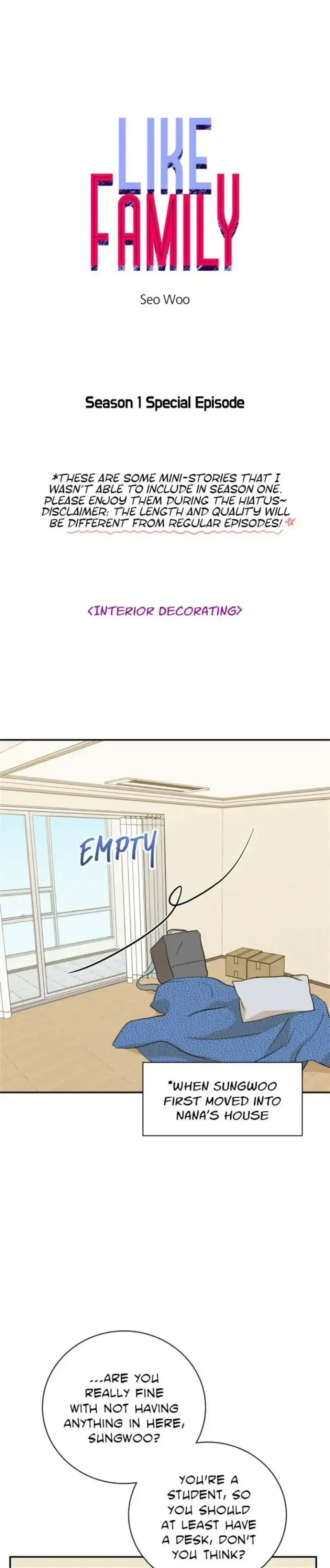 Family-Like XX Chapter 44.5 page 1