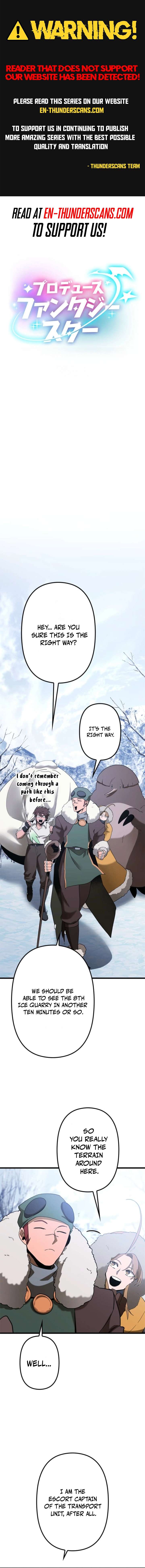 Fantasy Star Producer Chapter 17 page 1