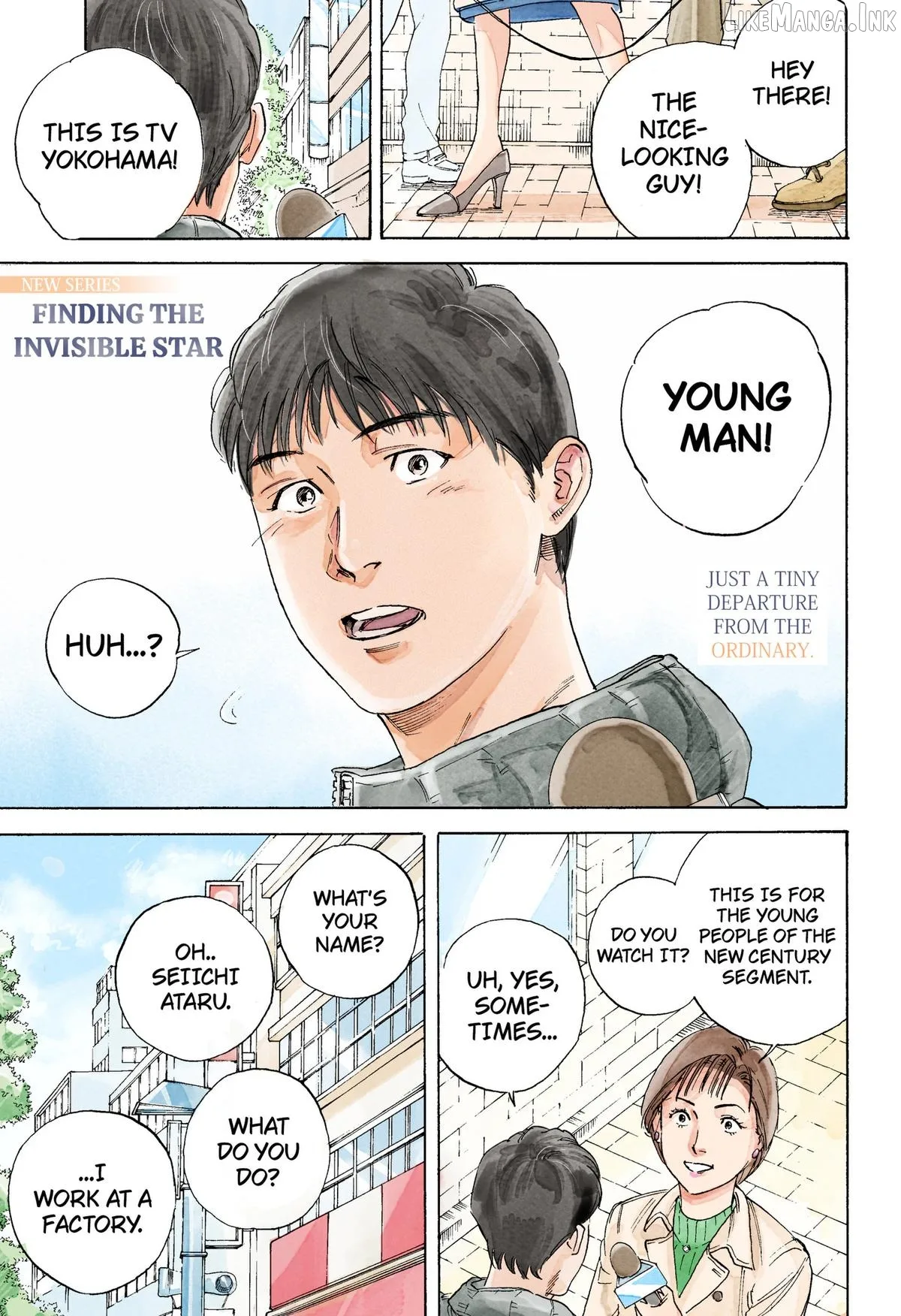 Finding the Invisible Star Chapter 1 page 1