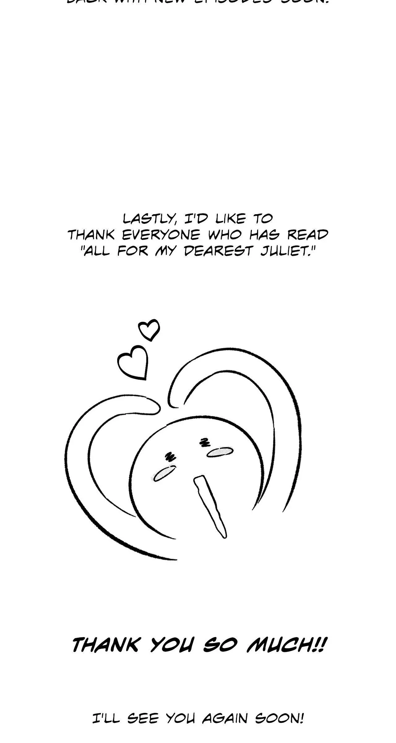 For The Beautiful Juliet Chapter 48.5 page 33