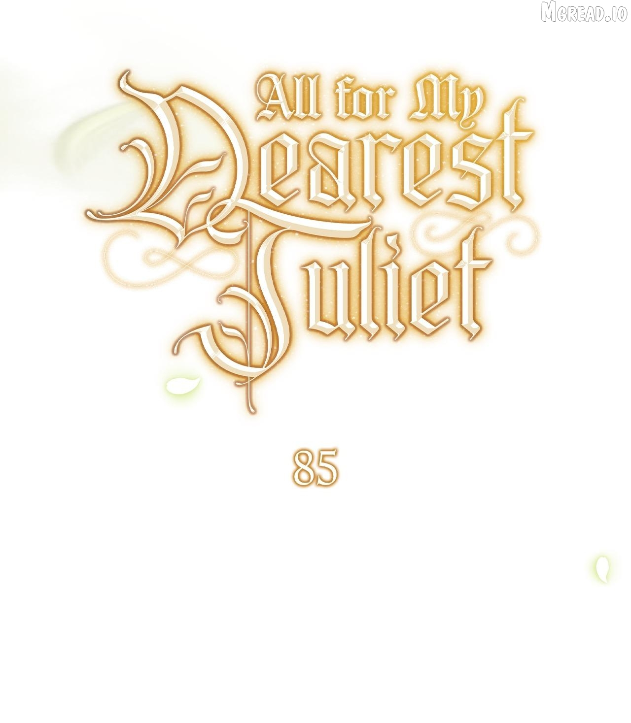 For The Beautiful Juliet Chapter 85 page 40