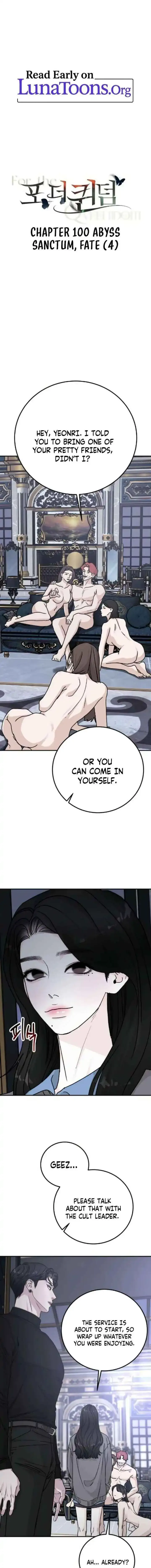For the Queendom Chapter 100 page 1